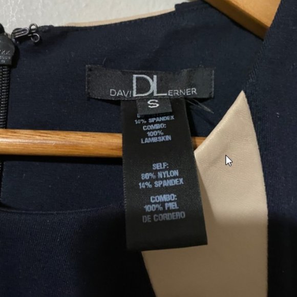 David Lerner | Genuine Lambskin Dress | S - Picture 6 of 7